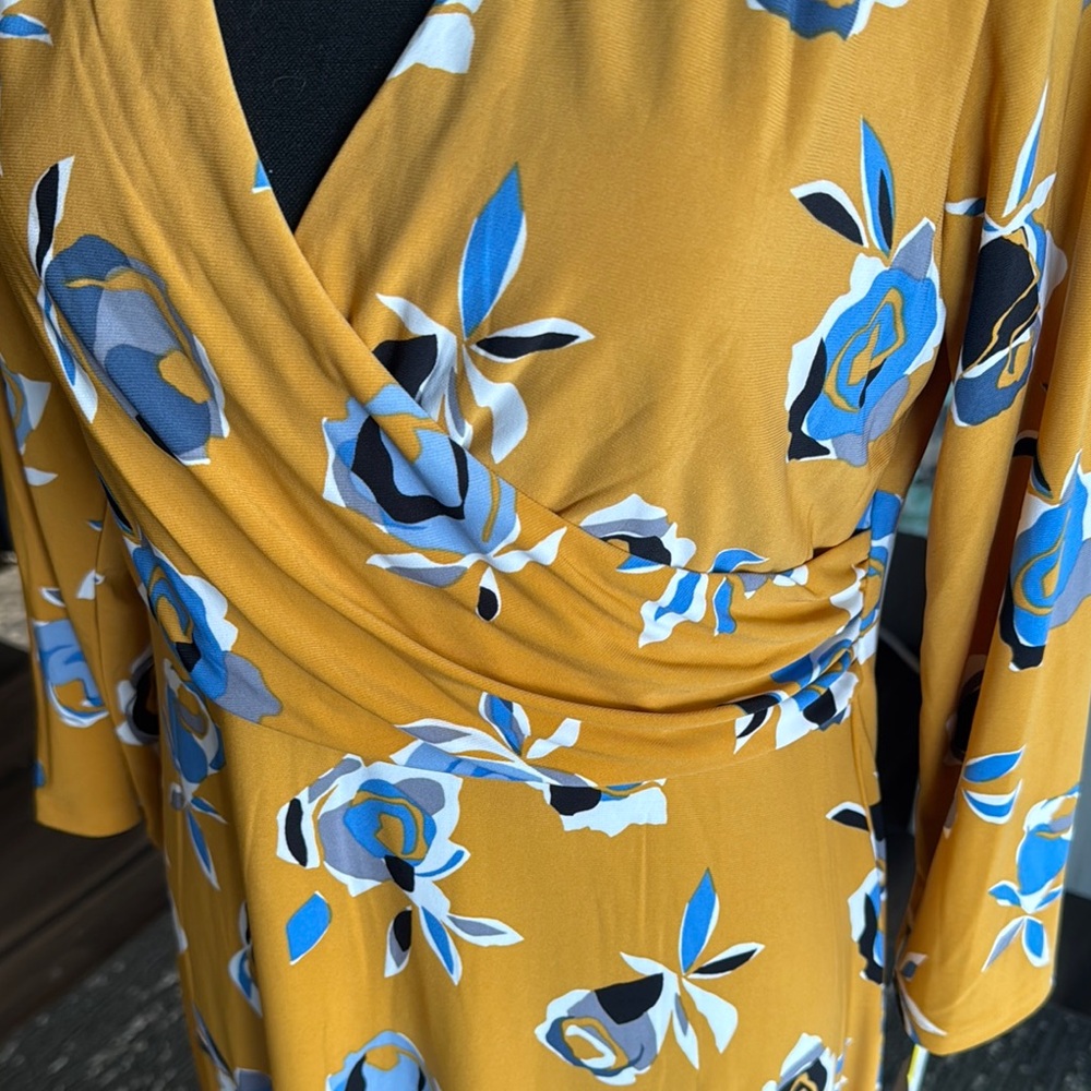Long Sleeve A-Line Sundress - Picture 5 of 5